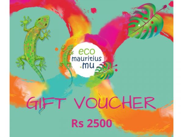 Gift Voucher of Rs 2500 on ecomauritius.mu