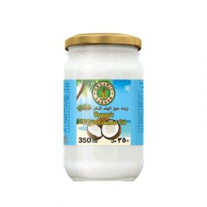 Organic Larder coconut oil 350ml on EcoMauritius.mu