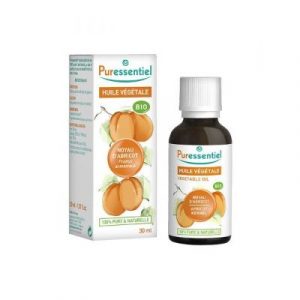PURESSENTIEL Organic Apricot Kernel - Vegetable Edible Oil - 30ml
