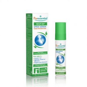 Puressentielle Respiratory Airy Spray with 19 Essential Oils 20ml on EcoMauritius.mu