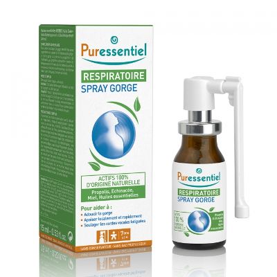 Puressentiel Respiratory Throat Spray 15ml on ecomauritius.mu