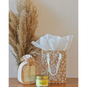 Natural local frangipane gift set on ecomauritius.mu
