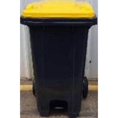 recycled bin with yellow lid on ecomauritius.mu