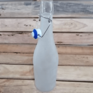 fully frosted glass bottle on ecomauritius.mu