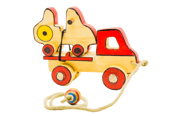 handcrafted wooden vehicle toy on ecomauritius.mu