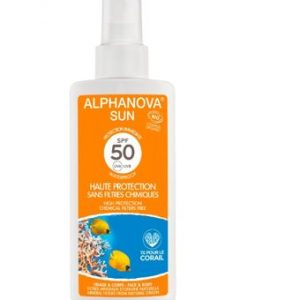Alphanova SPF 50 spray on ecomauritius.mu