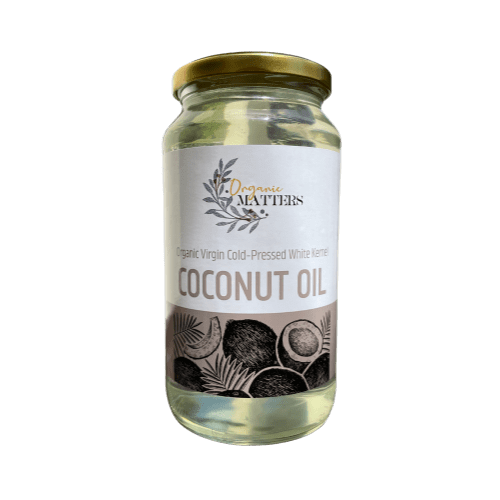 Organic Matters white coconut oil 1l on ecomauritius.mu