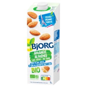 BJORG Almond Milk no Sugar 1L ecomauritius.mu