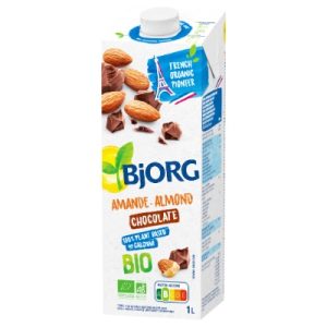 BJORG Chocolate Almond Milk 1L (IM) ecomauritius.mu