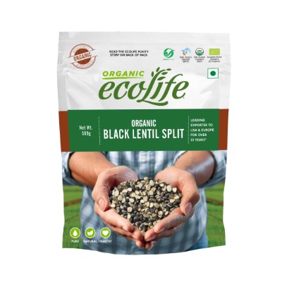 Ecolife India_500g_Black Lentil Split ecomauritius.mu