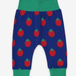 EcoMauritius.mu Organic Cotton Tomato Print Yoga Pants - 6-12 Months