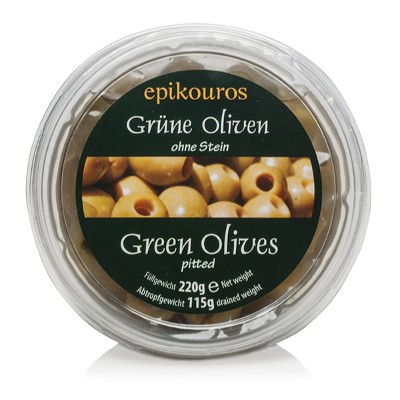 Green Olives Pitted ecomauritius.mu