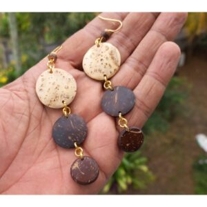 coconut earrings on ecomauritius.mu