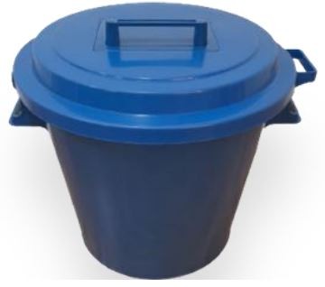 recycling bin recycled plastic ecomauritius.mu blue