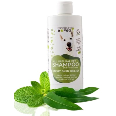 PANNATURAL PET SHAMPOO SOOTHE THAT ITCH FOR DOGS PEPPERMINT CALENDULA_ecomauritius.mu