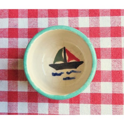 Ceramic Mug Sailing Boat (Turquoise)2_ecomauritius.mu