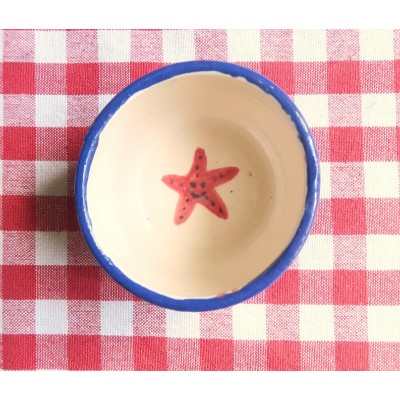 Ceramic Mug Starfish (Dark blue)2_ecomauritius.mu
