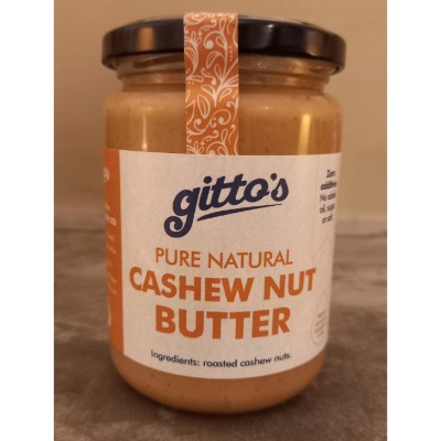gitto's pure natural Cashew butter_ecomauritius.mu