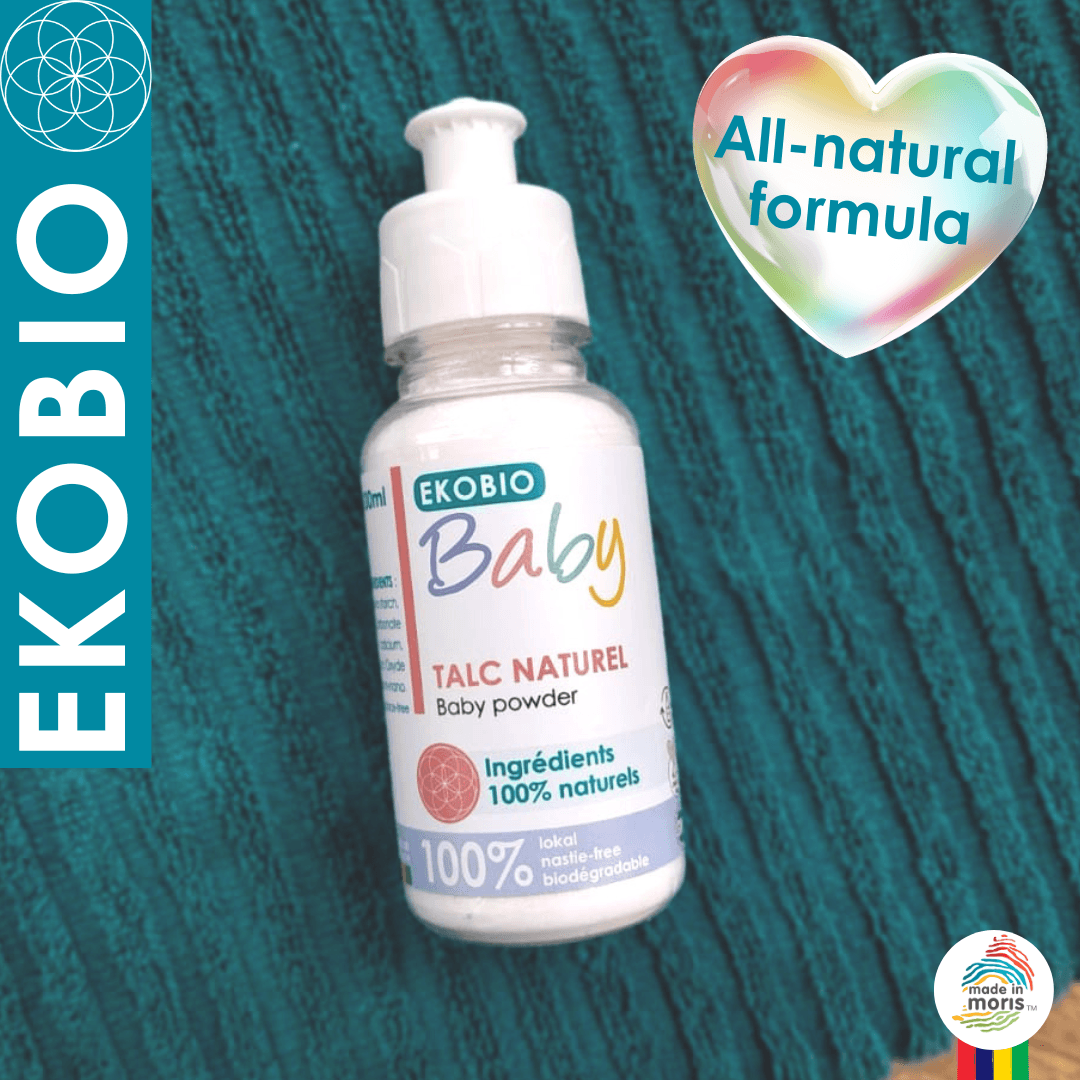 EKOBIO BABY - All-natural Baby Powder (100ml/500ml)_ecomauritius.mu
